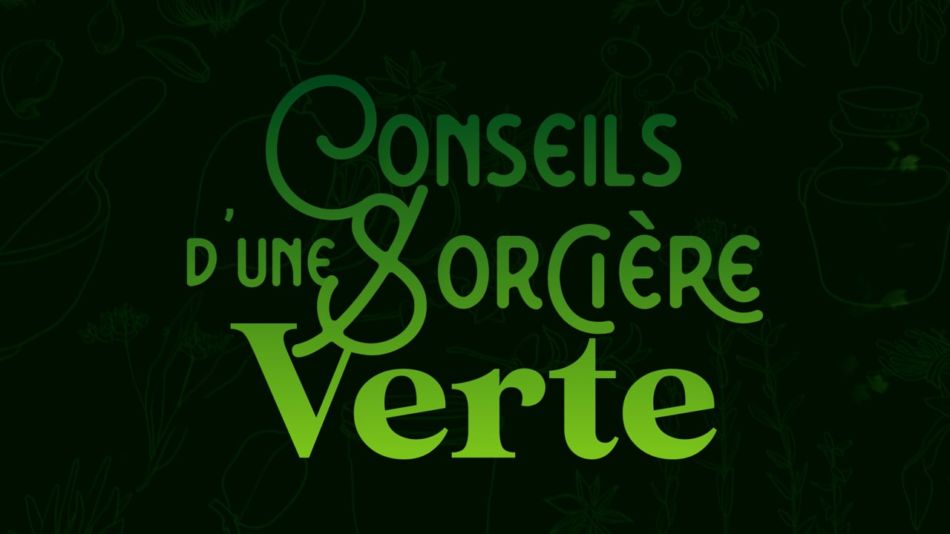 Animation logo «Conseils d’une Sorcière Verte»